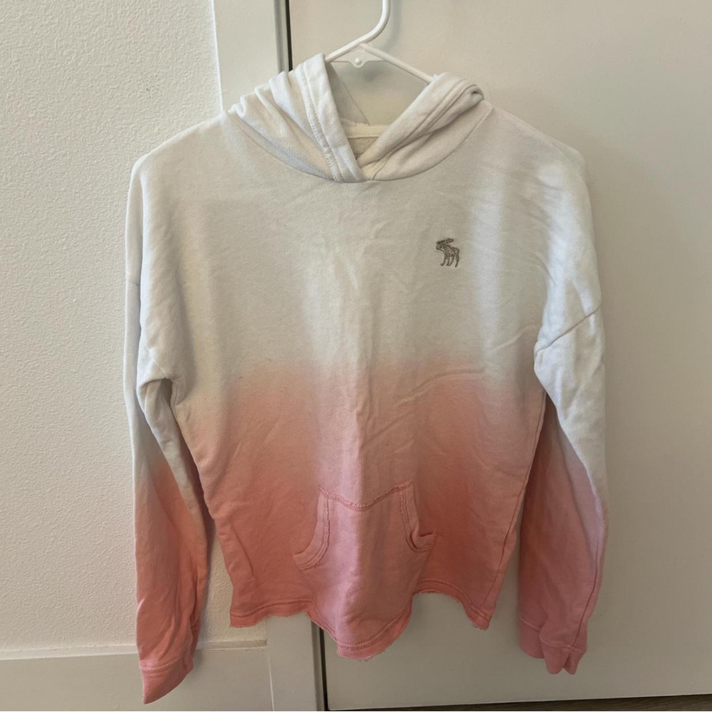 Abercrombie Kids Pink Ombre Hoodie